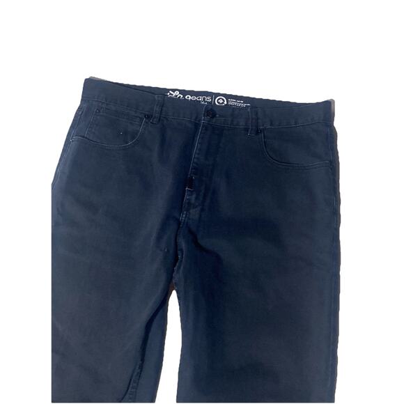 LRG (Lifted Research Group) LR Geans True Straight Men's Black Denim Jeans 36x30 - Picture 1 of 11